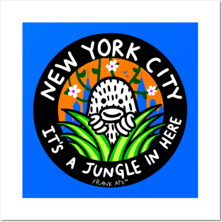 NYC, It's a jungle in here Posters and Art